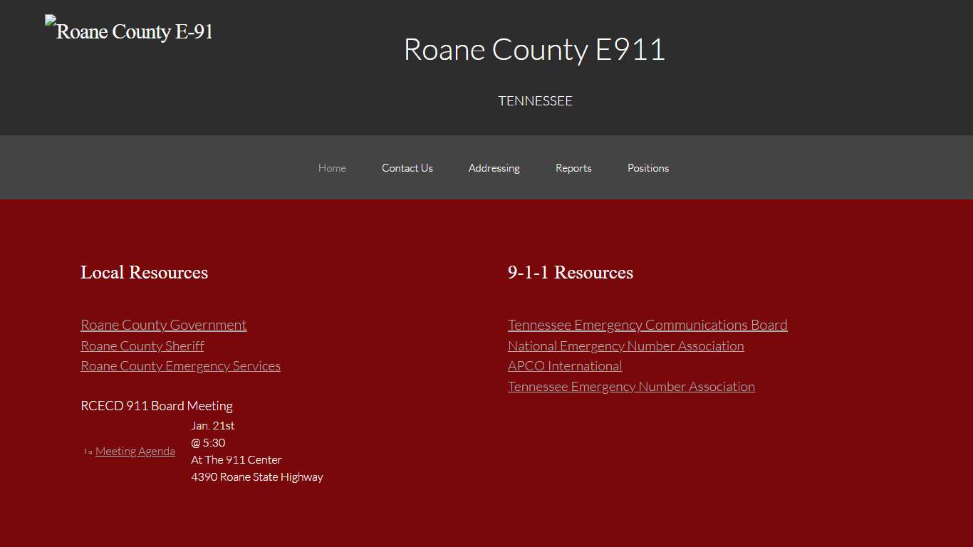 Main - Roane County E-911